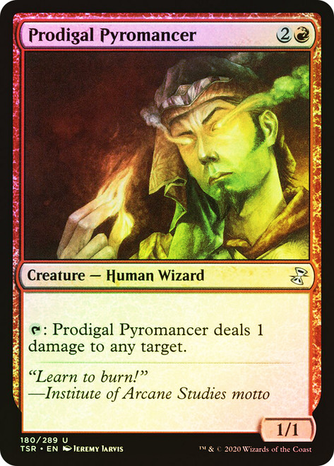 Prodigal Pyromancer\nTime Spiral Remastered\nSingle\nMagic The Gathering
