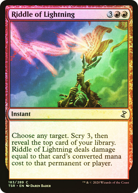 Riddle of Lightning\nTime Spiral Remastered\nSingle\nMagic The Gathering