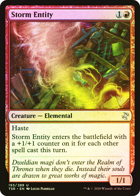 Storm Entity\nTime Spiral Remastered\nSingle\nMagic The Gathering