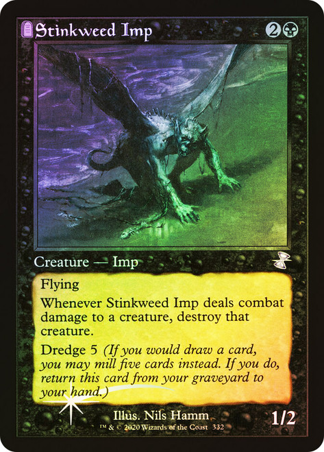 Stinkweed Imp (Retro Frame)\nTime Spiral Remastered - Timeshifted\nSingle\nMagic The Gathering