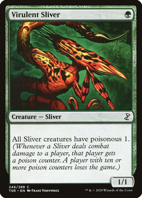 Virulent Sliver\nTime Spiral Remastered\nSingle\nMagic The Gathering