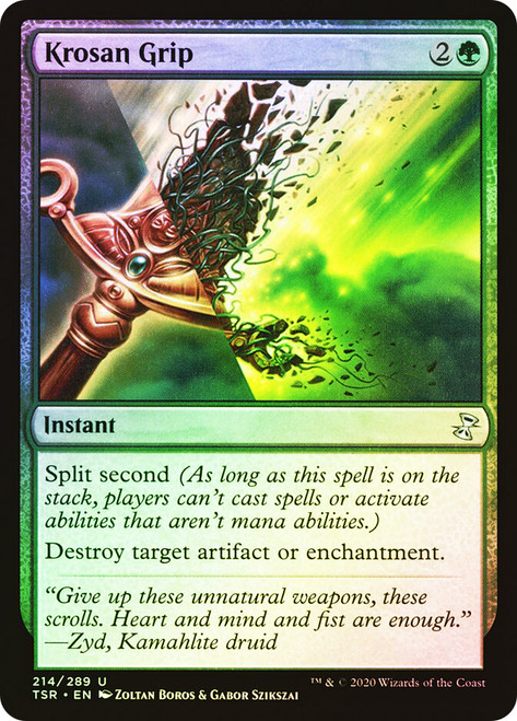 Krosan Grip\nTime Spiral Remastered\nSingle\nMagic The Gathering