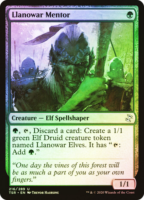 Llanowar Mentor\nTime Spiral Remastered\nSingle\nMagic The Gathering
