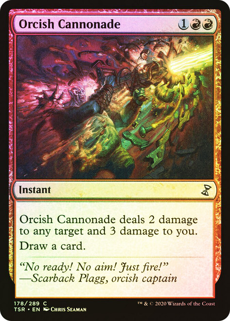 Orcish Cannonade\nTime Spiral Remastered\nSingle\nMagic The Gathering