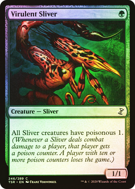 Virulent Sliver\nTime Spiral Remastered\nSingle\nMagic The Gathering