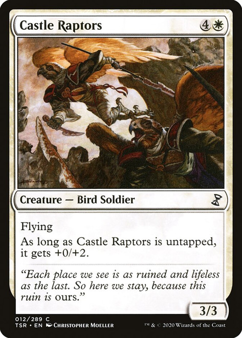 Castle Raptors\nTime Spiral Remastered\nSingle\nMagic The Gathering