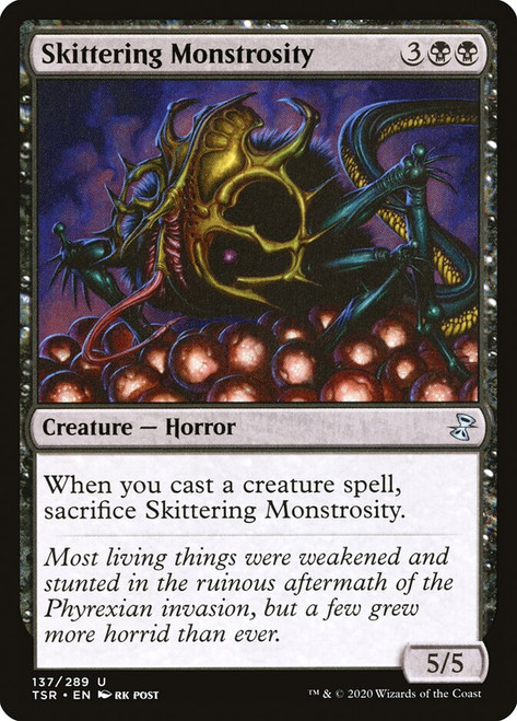 Skittering Monstrosity\nTime Spiral Remastered\nSingle\nMagic The Gathering
