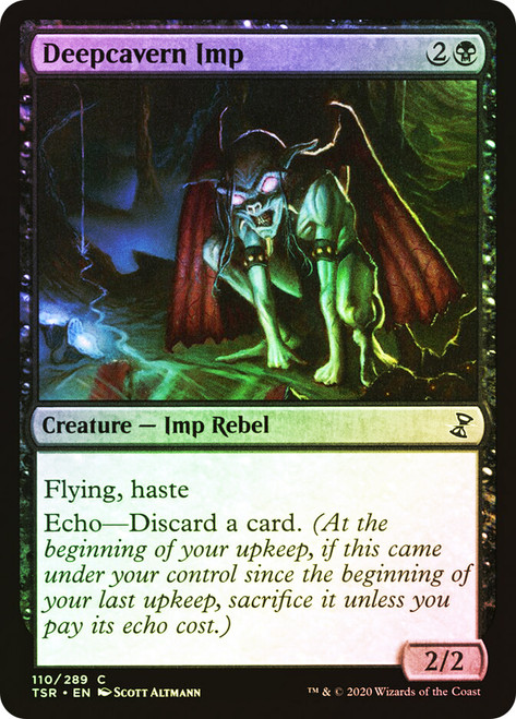 Deepcavern Imp\nTime Spiral Remastered\nSingle\nMagic The Gathering