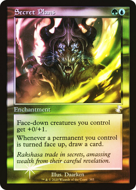 Secret Plans (Retro Frame)\nTime Spiral Remastered - Timeshifted\nSingle\nMagic The Gathering