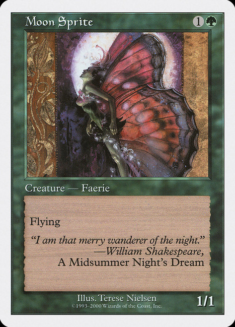 Moon Sprite
Starter 2000
Single
Magic: The Gathering