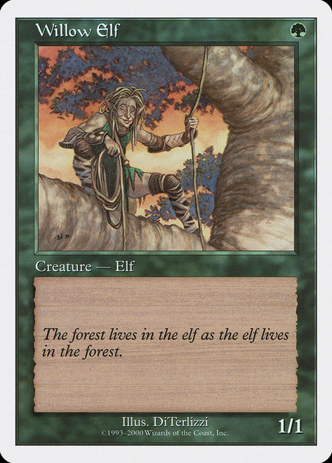 Willow Elf
Starter 2000
Single
Magic: The Gathering