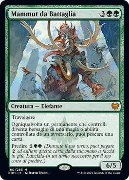 Battle Mammoth
Kaldheim - Italian
Single
Magic The Gathering
