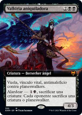 Eradicator Valkyrie (Extended Art)
Kaldheim - Variants - Spanish
Single
Magic The Gathering