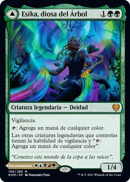 Esika, God of the Tree // The Prismatic Bridge
Kaldheim - Spanish
Single
Magic The Gathering