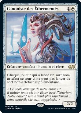 Ethersworn Canonist
Double Masters - French
Single
Magic The Gathering