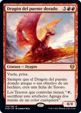 Goldspan Dragon
Kaldheim - Spanish
Single
Magic The Gathering