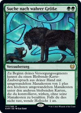 In Search of Greatness
Kaldheim - German
Single
Magic The Gathering
