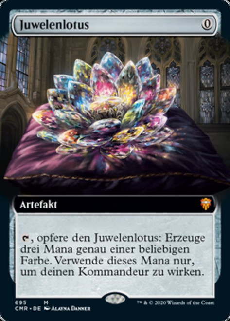 Jeweled Lotus (Extended Art)\nCommander Legends - Variants - German\nSingle\nMagic The Gathering