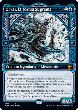 Orvar, the All-Form (Showcase)
Kaldheim - Variants - Spanish
Single
Magic The Gathering