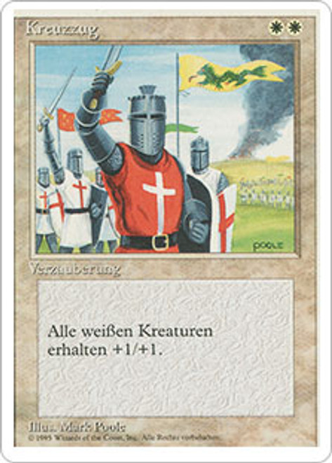 Crusade
4th Edition - German
Single
Magic The Gathering