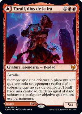 Toralf, God of Fury // Toralf's Hammer
Kaldheim - Spanish
Single
Magic The Gathering