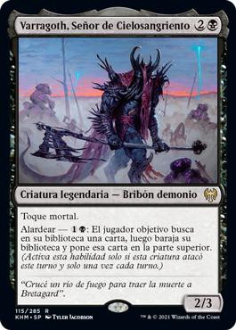 Varragoth, Bloodsky Sire
Kaldheim - Spanish
Single
Magic The Gathering