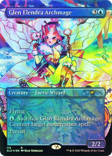Glen Elendra Archmage (Secret Lair) (Borderless)\nPromo: General\nSingle\nMagic The Gathering