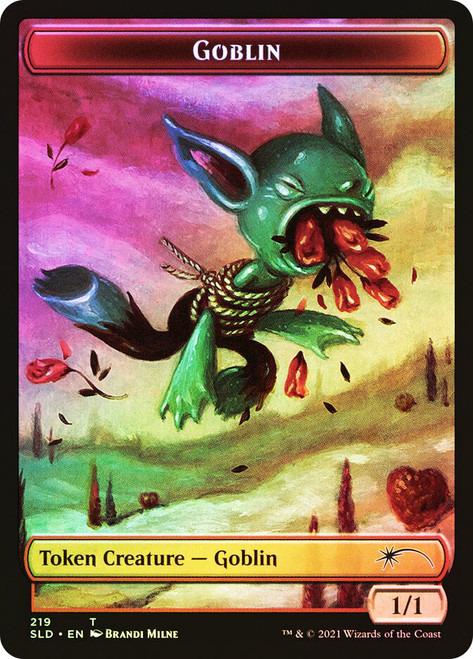 {Goblin Token} (Secret Lair)\nPromo: General\nSingle\nMagic The Gathering