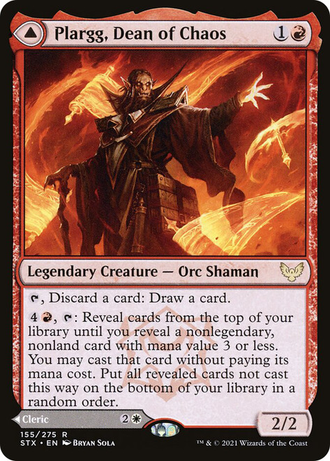 Plargg, Dean of Chaos // Augusta, Dean of Order | Strixhaven