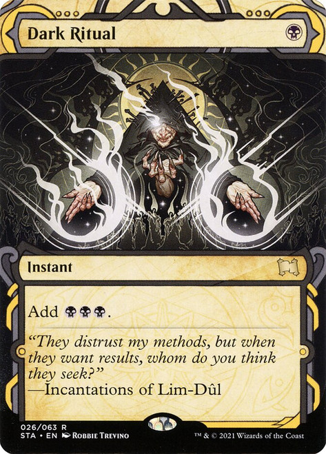 Dark Ritual\nStrixhaven Mystical Archive\nSingle\nMagic The Gathering