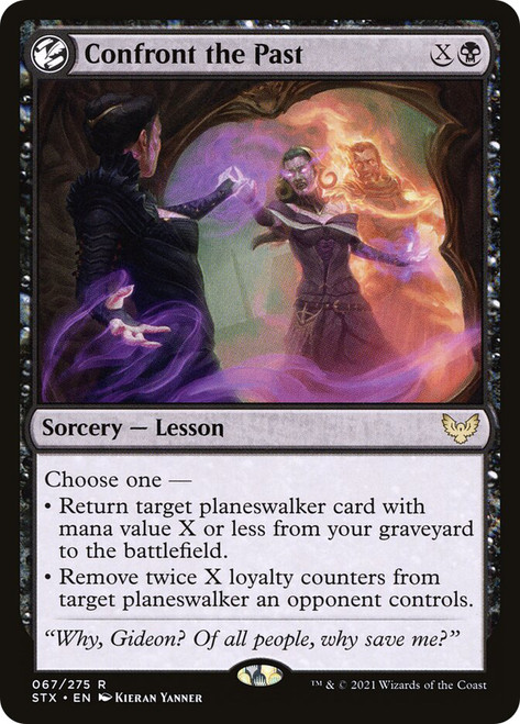 Confront the Past\nStrixhaven: School of Mages\nSingle\nMagic The Gathering