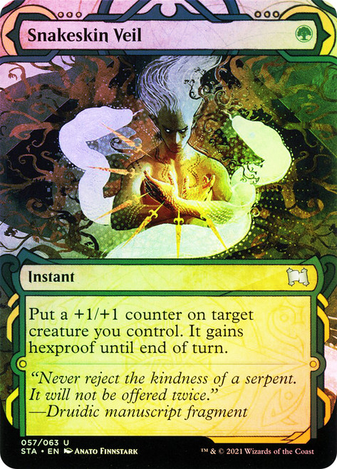 Snakeskin Veil\nStrixhaven Mystical Archive\nSingle\nMagic The Gathering