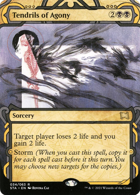 Tendrils of Agony (Foil Etched) | Strixhaven Mystical Archive