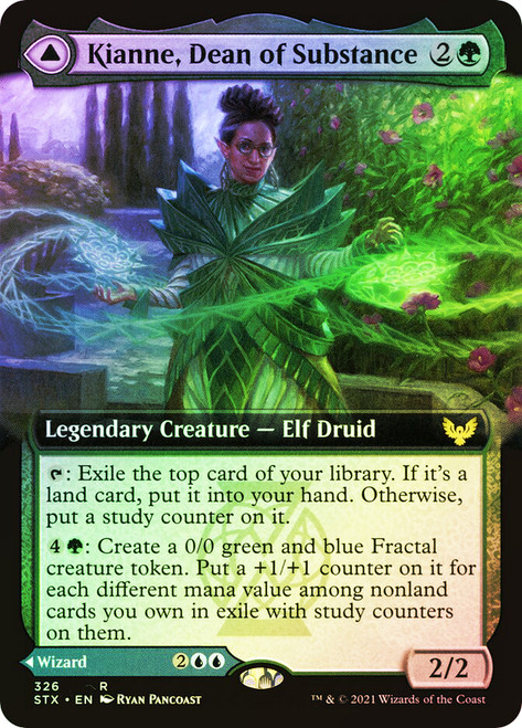 Kianne, Dean of Substance // Imbraham, Dean of Theory
Strixhaven: School of Mages
Single
Magic: The Gathering
