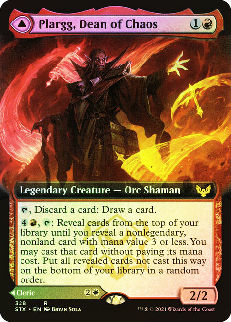 Plargg, Dean of Chaos // Augusta, Dean of Order
Strixhaven: School of Mages
Single
Magic: The Gathering
