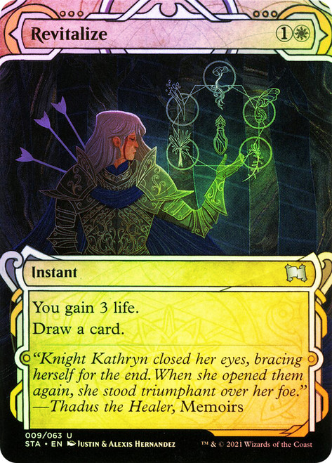 Revitalize\nStrixhaven Mystical Archive\nSingle\nMagic The Gathering