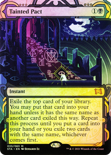 Tainted Pact\nStrixhaven Mystical Archive\nSingle\nMagic The Gathering