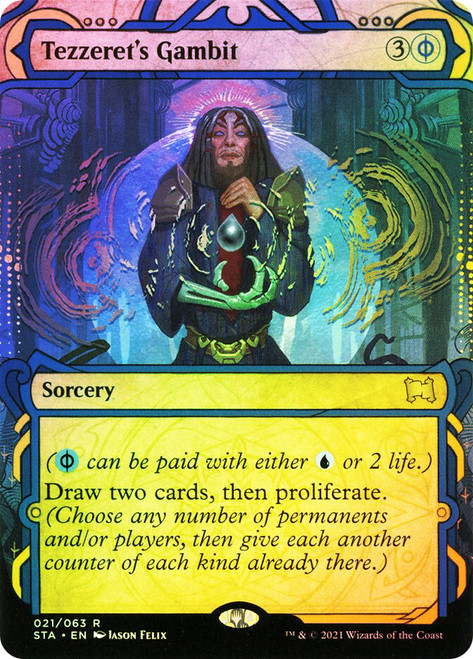 Tezzeret's Gambit\nStrixhaven Mystical Archive\nSingle\nMagic The Gathering