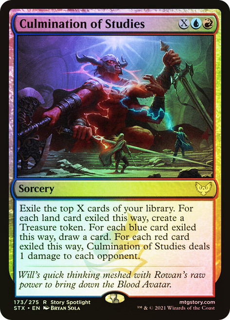 Culmination of Studies\nStrixhaven: School of Mages\nSingle\nMagic The Gathering
