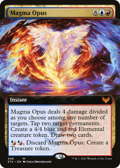 Magma Opus (Extended Art) | Strixhaven: School of Mages - Variants