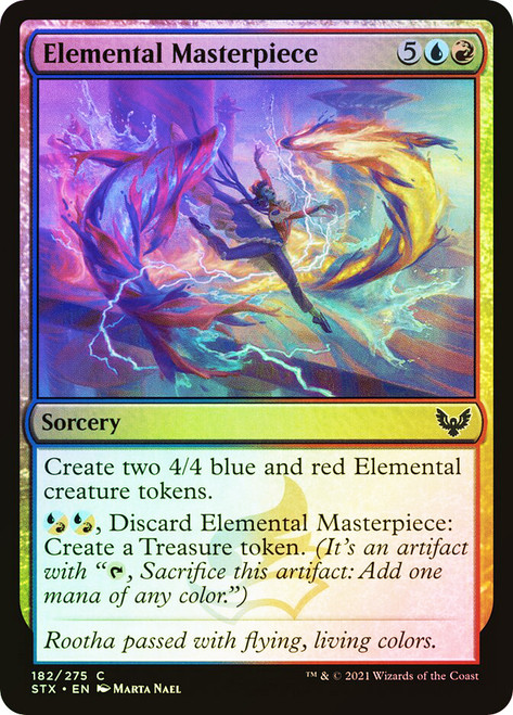 Elemental Masterpiece\nStrixhaven: School of Mages\nSingle\nMagic The Gathering