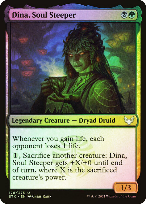 Dina, Soul Steeper\nStrixhaven: School of Mages\nSingle\nMagic The Gathering