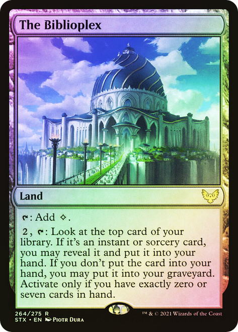 The Biblioplex\nStrixhaven: School of Mages\nSingle\nMagic The Gathering