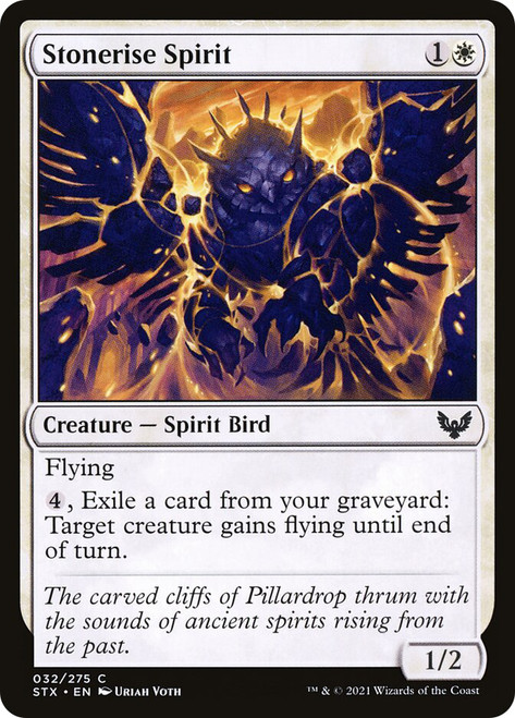 Stonerise Spirit\nStrixhaven: School of Mages\nSingle\nMagic The Gathering