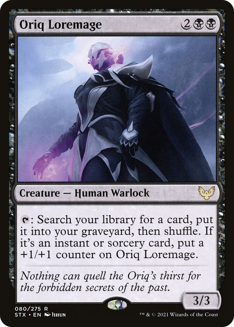 Oriq Loremage\nStrixhaven: School of Mages\nSingle\nMagic The Gathering