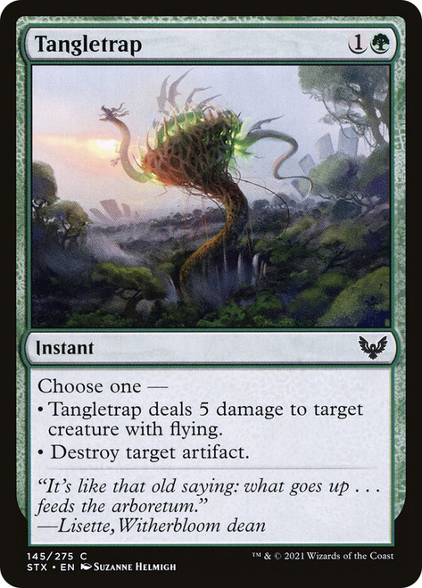 Tangletrap\nStrixhaven: School of Mages\nSingle\nMagic The Gathering