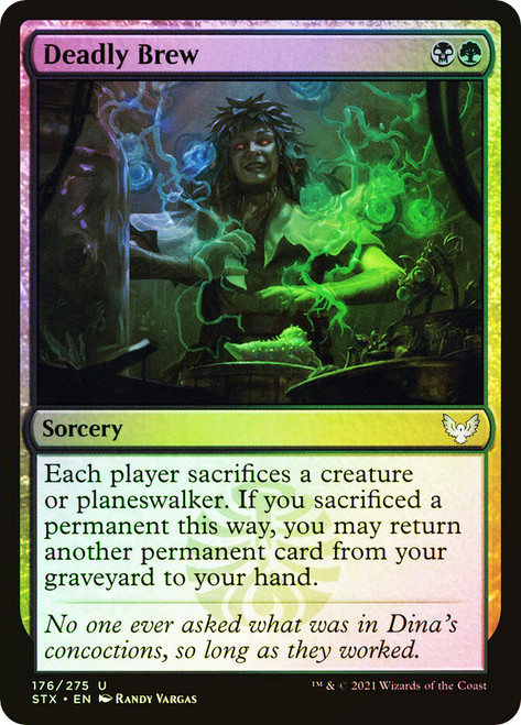 Deadly Brew\nStrixhaven: School of Mages\nSingle\nMagic The Gathering