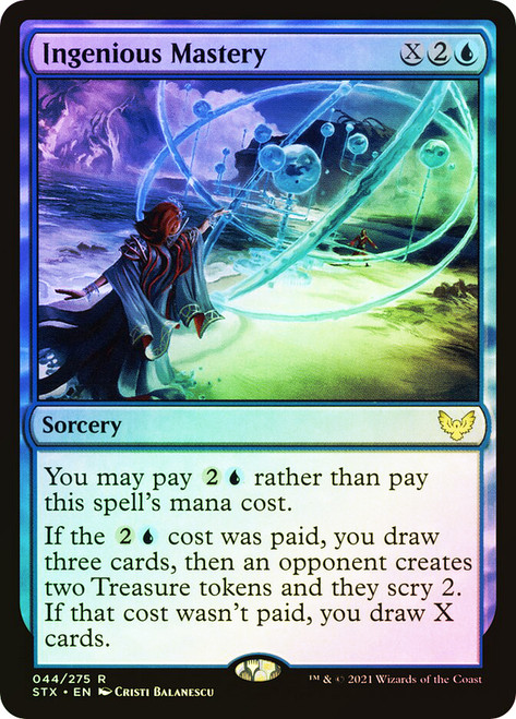 Ingenious Mastery\nStrixhaven: School of Mages\nSingle\nMagic The Gathering