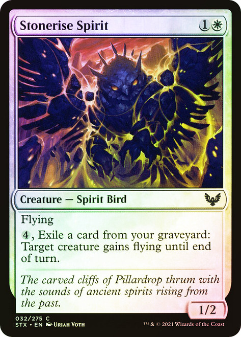 Stonerise Spirit\nStrixhaven: School of Mages\nSingle\nMagic The Gathering