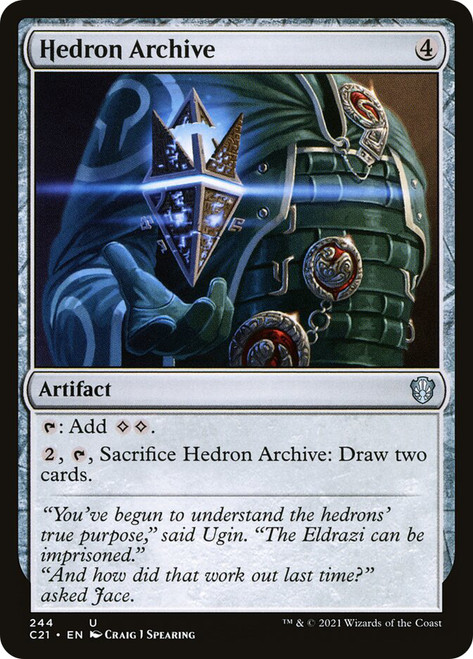 Hedron Archive\nCommander: 2021 Edition\nSingle\nMagic The Gathering